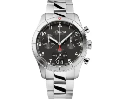 Best Alpina Startimer Pilot Quartz Chronograph Big Date