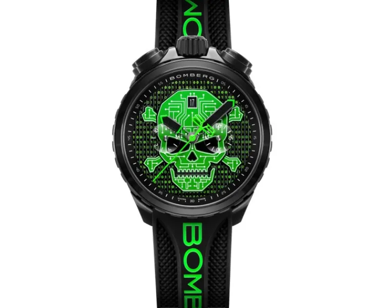 Bomberg Cyber Skull Green Pack< Zegarki Męskie