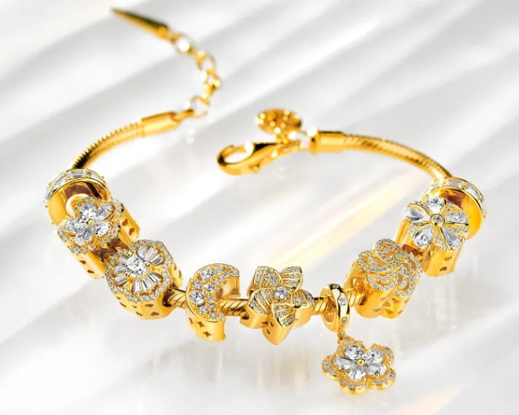 Apart Bransoleta beads zestaw - kwiaty, Księżyc< Wszystkie