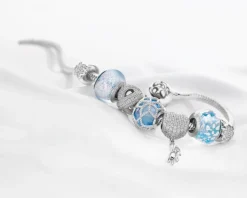 Best Apart Bransoletka beads - zestaw - kwiaty, miś, serce