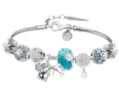 Apart Bransoletka beads zestaw - muszle, rozgwiazdy, kwiaty, samolot, wakacje< Wszystkie