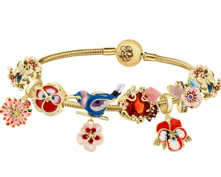 Apart Bransoletka beads zestaw - kwiaty, koliber, motyle< Wszystkie