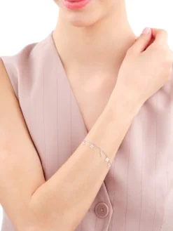 Online Apart Bransoletka srebrna - nieskończoność, koniczyny, serca