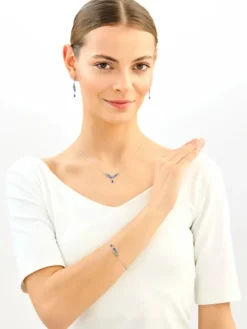 Apart Bransoletka srebrna z cyrkoniami< Wszystkie