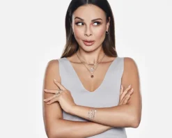 New Apart Bransoletka srebrna z cyrkoniami - mama, serce