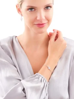 Sale Apart Bransoletka srebrna z cyrkoniami