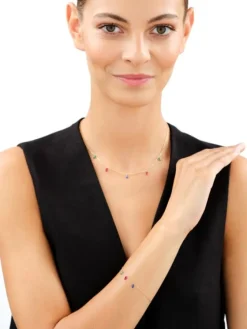 Sale Apart Bransoletka srebrna z cyrkoniami