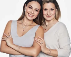 Apart Bransoletka srebrna z  cyrkoniami - mama, serce< Wszystkie