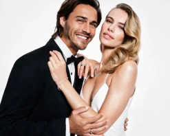 Sale Apart Bransoletka srebrna z cyrkoniami