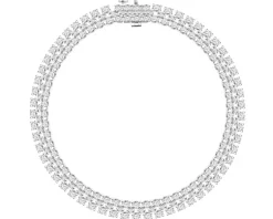 Apart Bransoletka z białego złota z brylantami - 18 cm - 5,00 ct - próba 750< Wszystkie