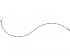 Apart Bransoletka z białego złota z diamentami - 18 cm - 0,25 ct - próba 750< Wszystkie