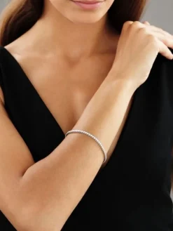 Sale Apart Bransoletka z białego złota z brylantami - 18 cm - 2,30 ct - próba 750