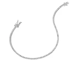 Discount Apart Bransoletka z białego złota z brylantami - 18 cm - 1,56 ct - próba 585