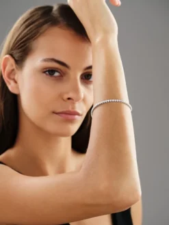 Apart Bransoletka z białego złota z brylantami - 18 cm - 2,46 ct - próba 750< Bransoletki Z Diamentami