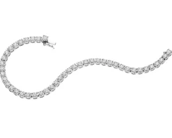 Apart Bransoletka z białego złota z brylantami - 18 cm - 1,10 ct - próba 585< Bransoletki Z Diamentami
