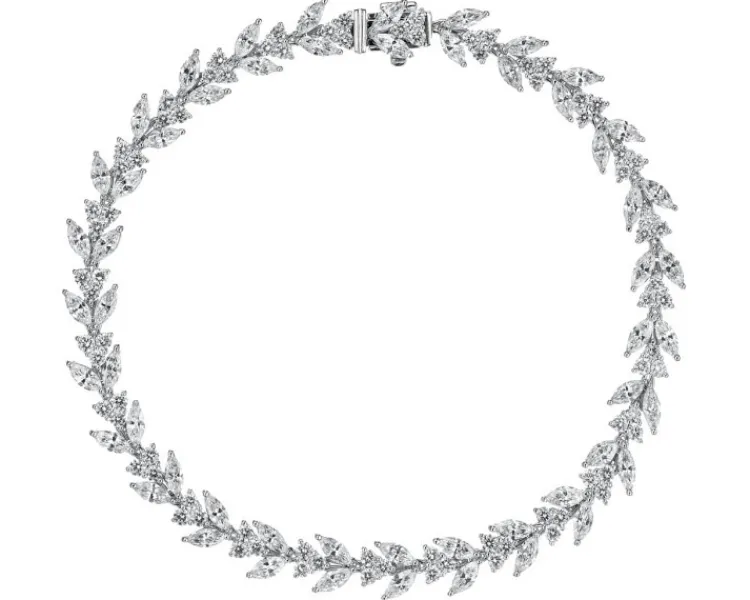 Apart Bransoletka z białego złota z diamentami - 19 cm - 5,24 ct - próba 750< Bransoletki Z Diamentami