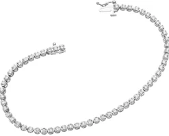 Apart Bransoletka z białego złota z diamentami – 19 cm - 1,35 ct - próba 585< Bransoletki Z Diamentami