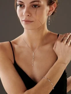Apart Bransoletka z białego złota z brylantami - 19 cm - 1,36 ct - próba 750< Wszystkie
