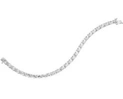 Apart Bransoletka z białego złota z diamentami - 18 cm - 0,35 ct - próba 585< Wszystkie