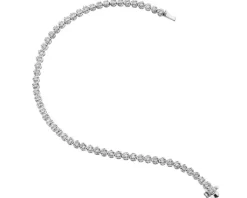 Discount Apart Bransoletka z białego złota z brylantami - 18 cm - 1,75 ct - próba 585
