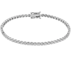Apart Bransoletka z białego złota z brylantami - 18 cm - 1,00 ct - próba 585< Wszystkie