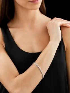 Apart Bransoletka z białego złota z brylantami - 19 cm - 2,01 ct - próba 585< Bransoletki Z Diamentami