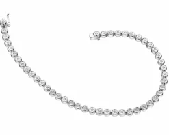 Apart Bransoletka z białego złota z brylantami - 19 cm - 0,62 ct - próba 585< Wszystkie