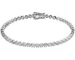 Apart Bransoletka z białego złota z brylantami - 19 cm - 3,16 ct - próba 750< Bransoletki Z Diamentami