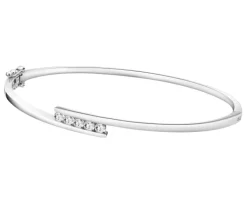 Online Apart Bransoletka z białego złota z brylantami - 0,41 ct - próba 585