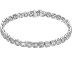 Apart Bransoletka z białego złota z diamentami - 3,50 ct - próba 585< Wszystkie
