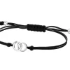 Hot Apart Bransoletka z elementami białego złota i diamentem - 0,004 ct - próba 585