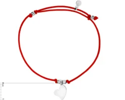 Apart Bransoletka z elementami srebrna - serce< Do Grawerowania