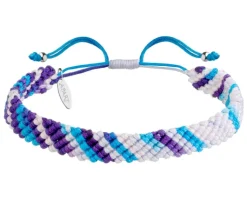 Apart Bransoletka z elementami srebra z efektem Tie Dye< Wszystkie