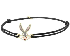 Apart Bransoletka z emalią i  elementami z żółtego złota - Looney Tunes, Bugs Bunny, Warner Bros. Discovery< Wszystkie