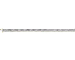 Apart Bransoletka z żółtego i białego złota z diamentami - 18 cm - 3,00 ct - próba 585< Wszystkie