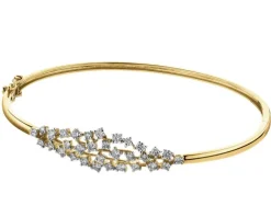 Discount Apart Bransoletka z żółtego złota z brylantami - 1,15 ct - próba 585