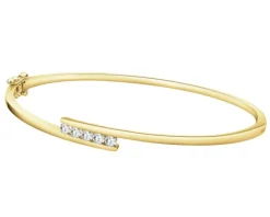 New Apart Bransoletka z żółtego złota z brylantami - 0,41 ct - próba 585
