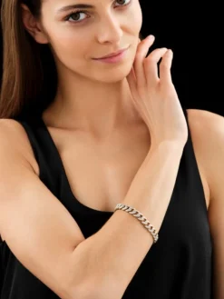 New Apart Bransoletka z żółtego złota z diamentami - 18 cm - 2,02 ct - próba 585
