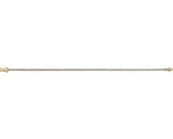 Apart Bransoletka z żółtego złota z brylantami - 18 cm - 1,00 ct - próba 585< Wszystkie