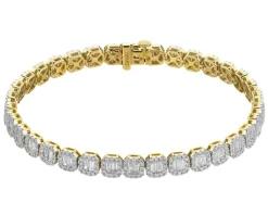 Apart Bransoletka z żółtego złota z diamentami - 3,50 ct - próba 585< Wszystkie