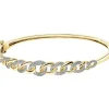Apart Bransoletka z żółtego złota z  diamentami - 0,50 ct - próba 585