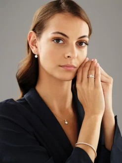 Clearance Apart Bransoletka z żółtego złota z brylantami - 18 cm - 3,55 ct - próba 585
