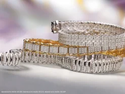 Best Apart Bransoletka z żółtego złota z diamentami - 19 cm - 0,78 ct - próba 585