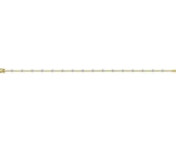 Sale Apart Bransoletka z żółtego złota z brylantami - 19 cm - 0,15 ct - próba 585