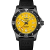 Clearance Breitling Superocean Automatic 46 Black Steel