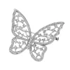 Apart Broszka z białego złota z brylantami - motyl - 1,50 ct - próba 750< Broszki Z Diamentami