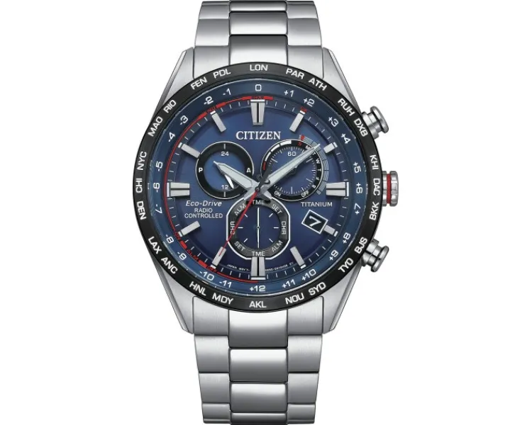 Outlet Citizen Radio Controlled Super Titanium Chronograph