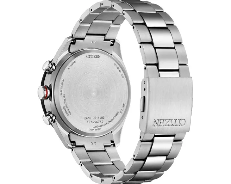Outlet Citizen Radio Controlled Super Titanium Chronograph