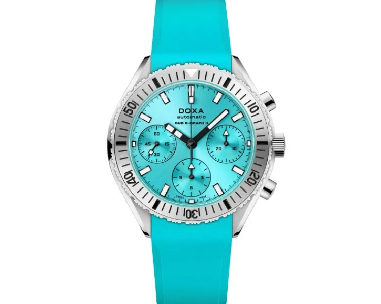Sale Doxa Sub SUB 200 C-GRAPH II AQUAMARINE