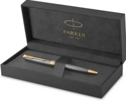 Parker Długopis Sonnet chiselled silver GT